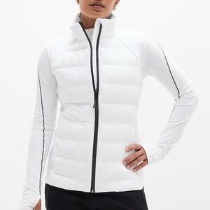 Athleta puffer Zip-Front Vest  NWT